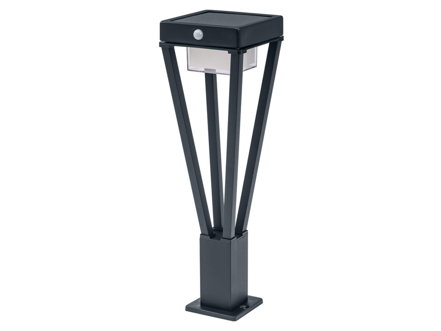 Lampa solarna Endura Style LED 50 cm czarna