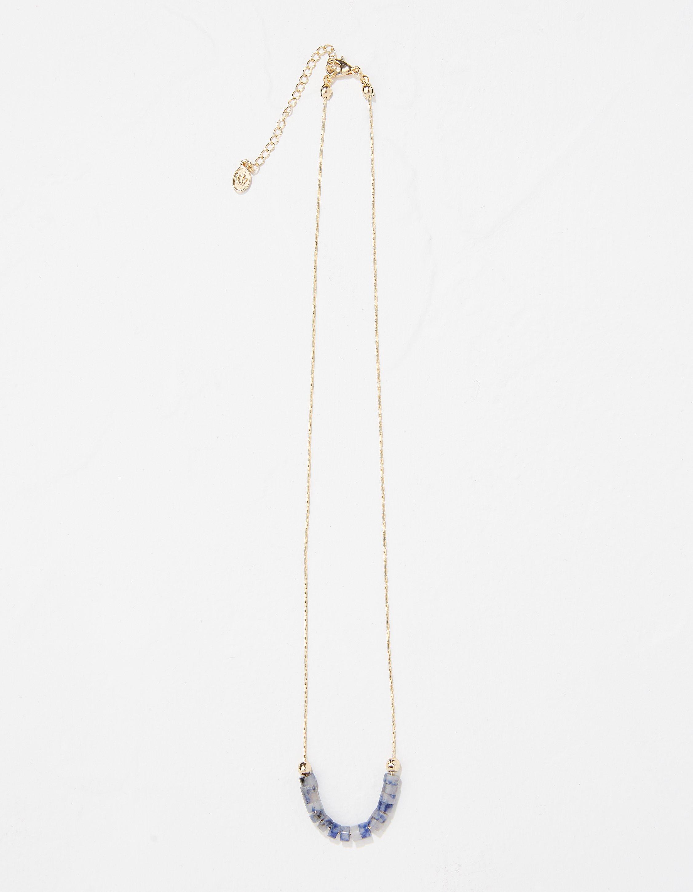 Threaded Bead Necklace