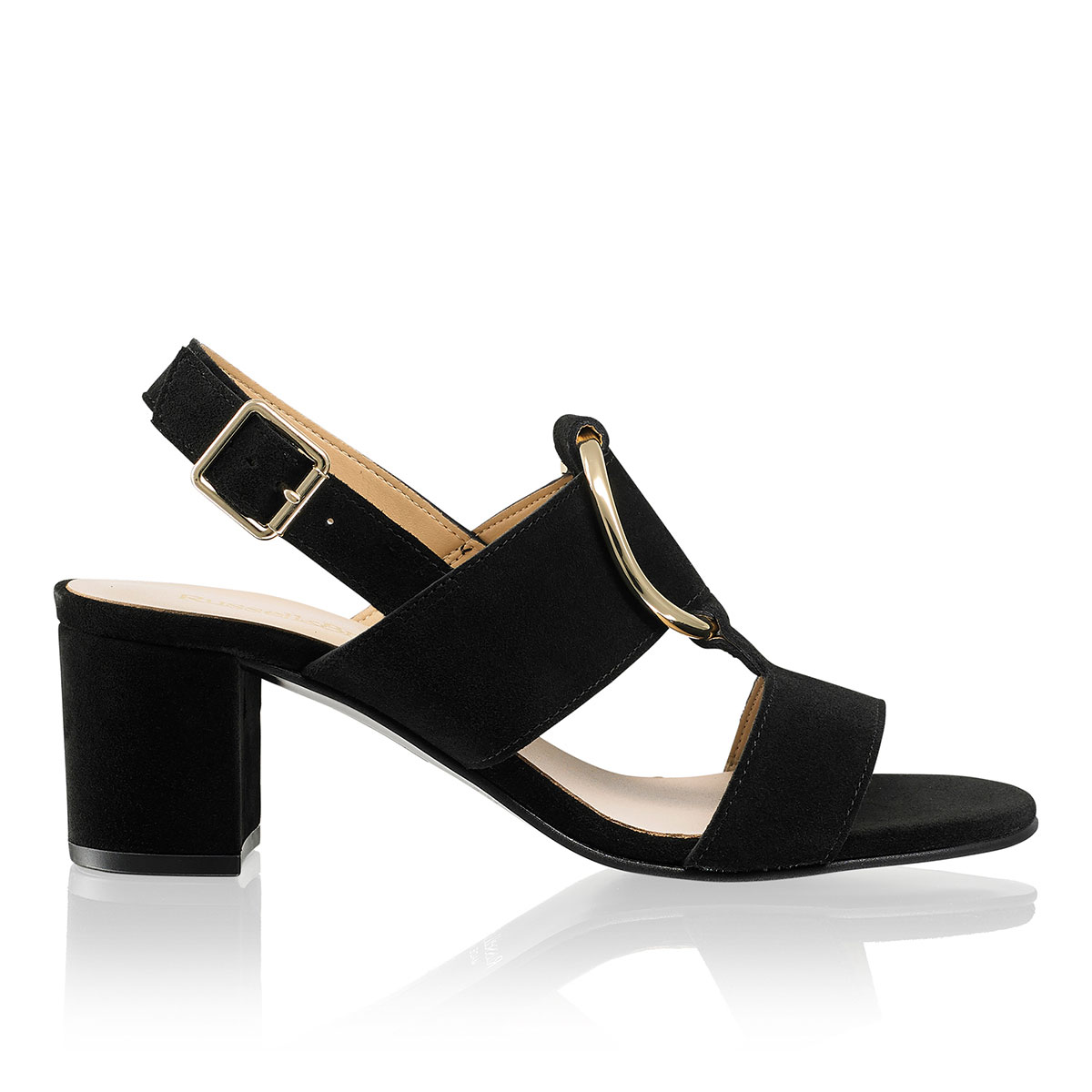 Russell & Bromley TRICK Block Heel Sandal