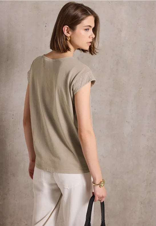 Shirt im Washed-Look