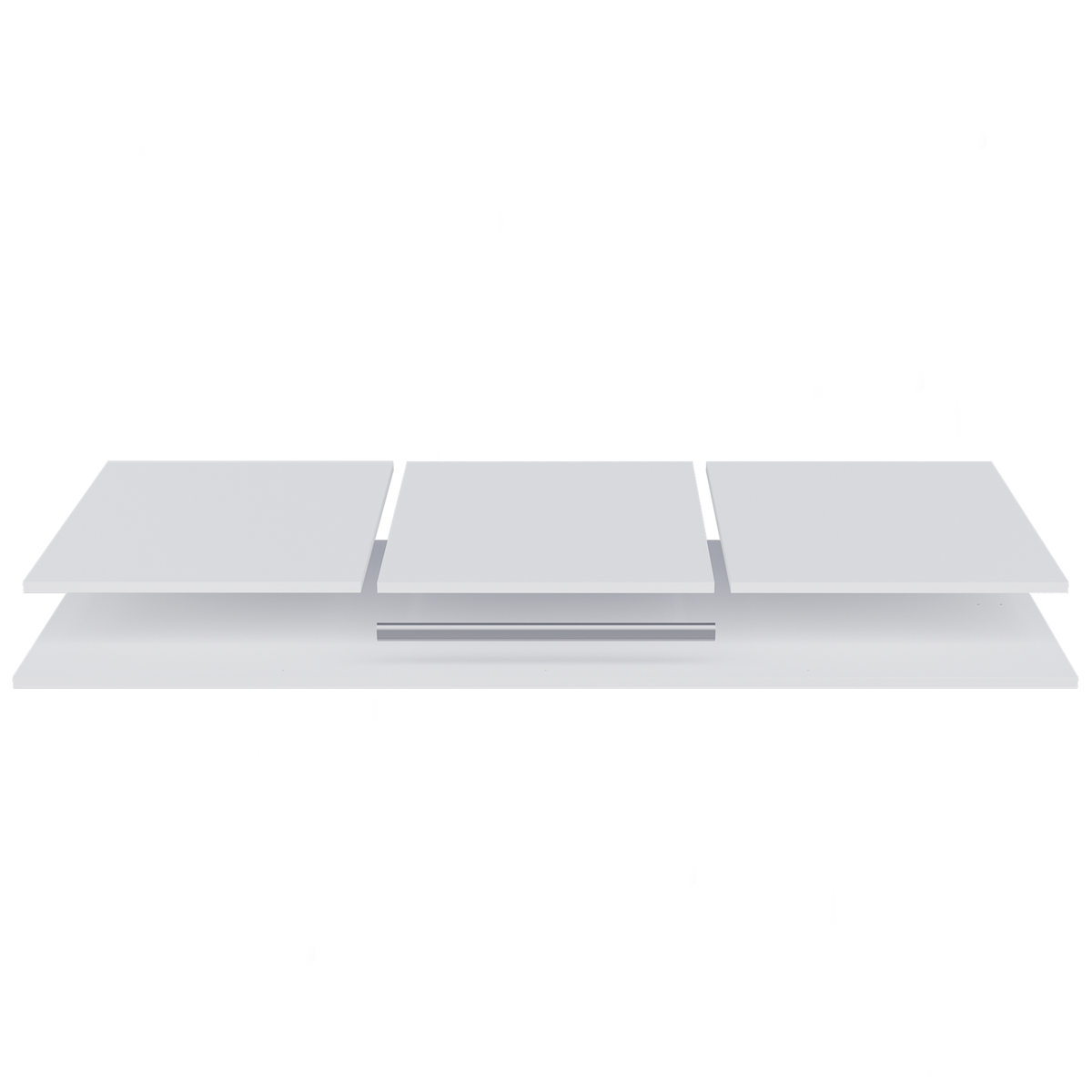 WOOOD kledingkast interieurpakket 2-deurs Connect - Melamine - wit