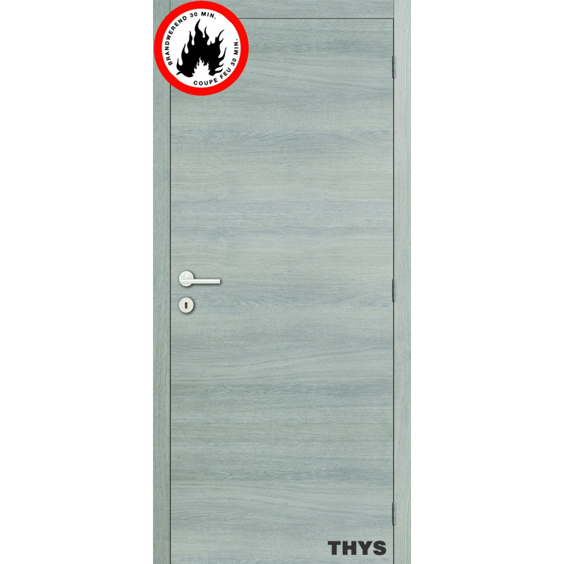 Porte coupe-feu S61 Ardenne 1 point 78 x 201,5 cm THYS
