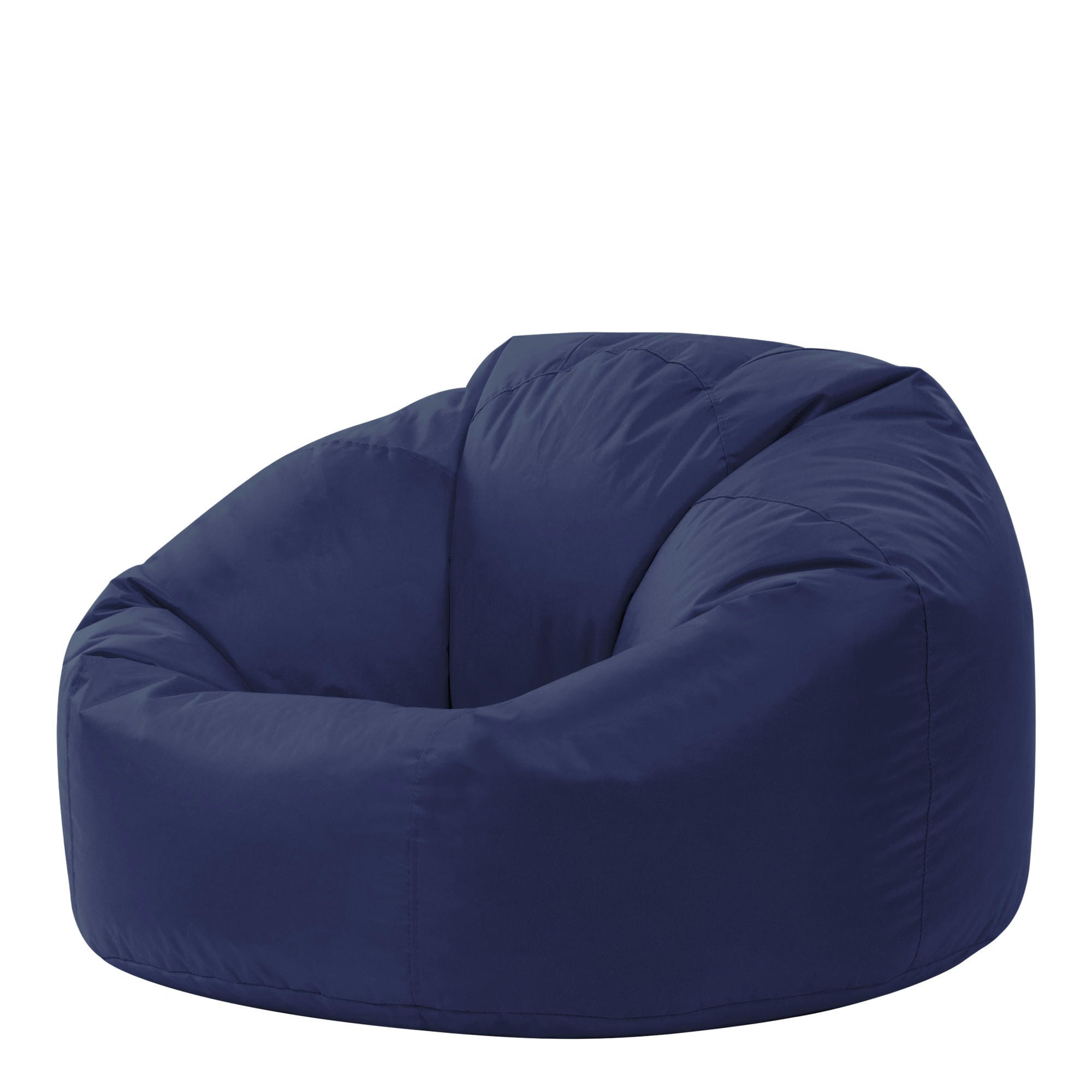 - Pouf extérieur bleu marine