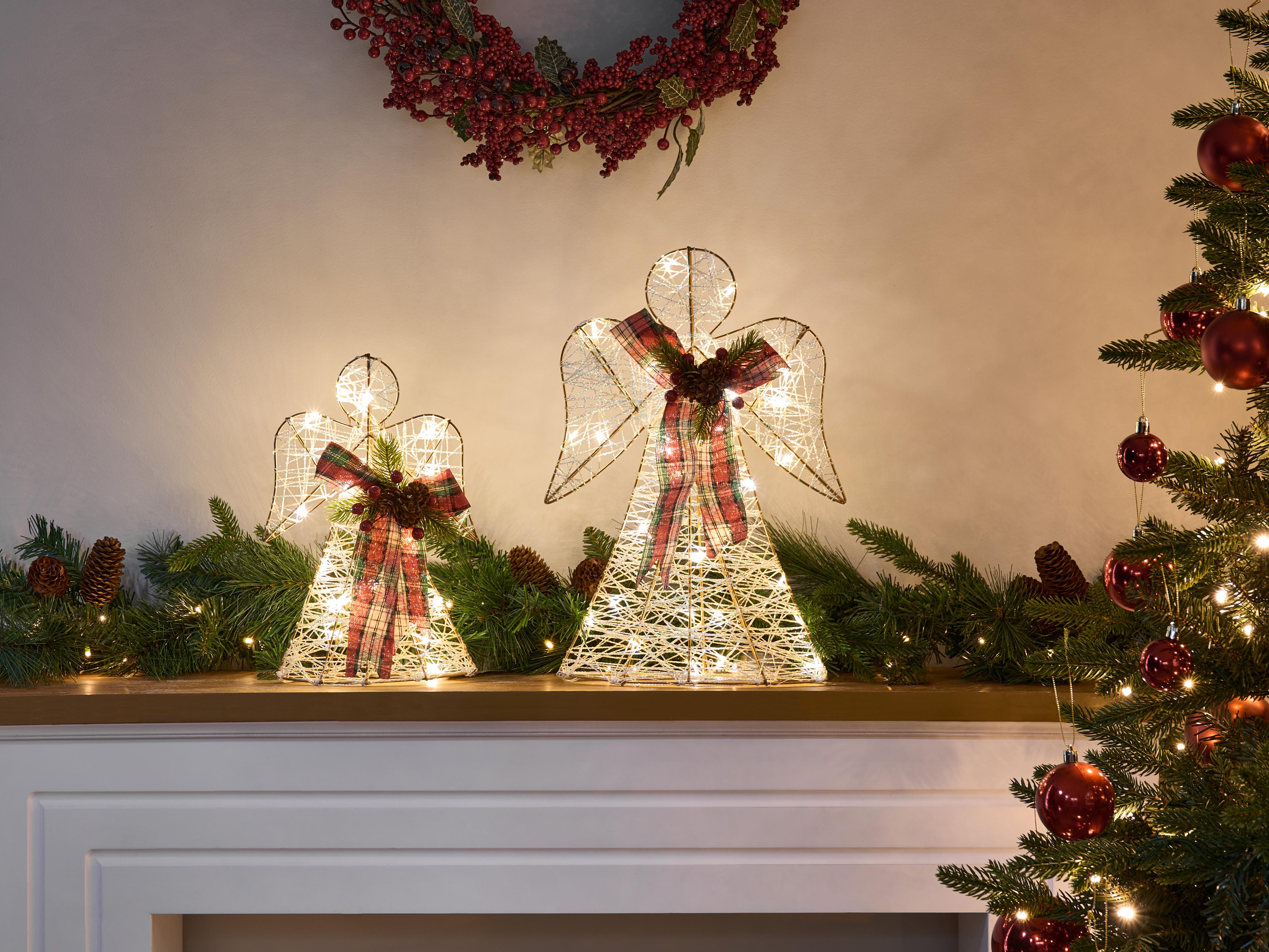 Christmas Decoration ANNSJON Angel 30/40 cm Multicolour