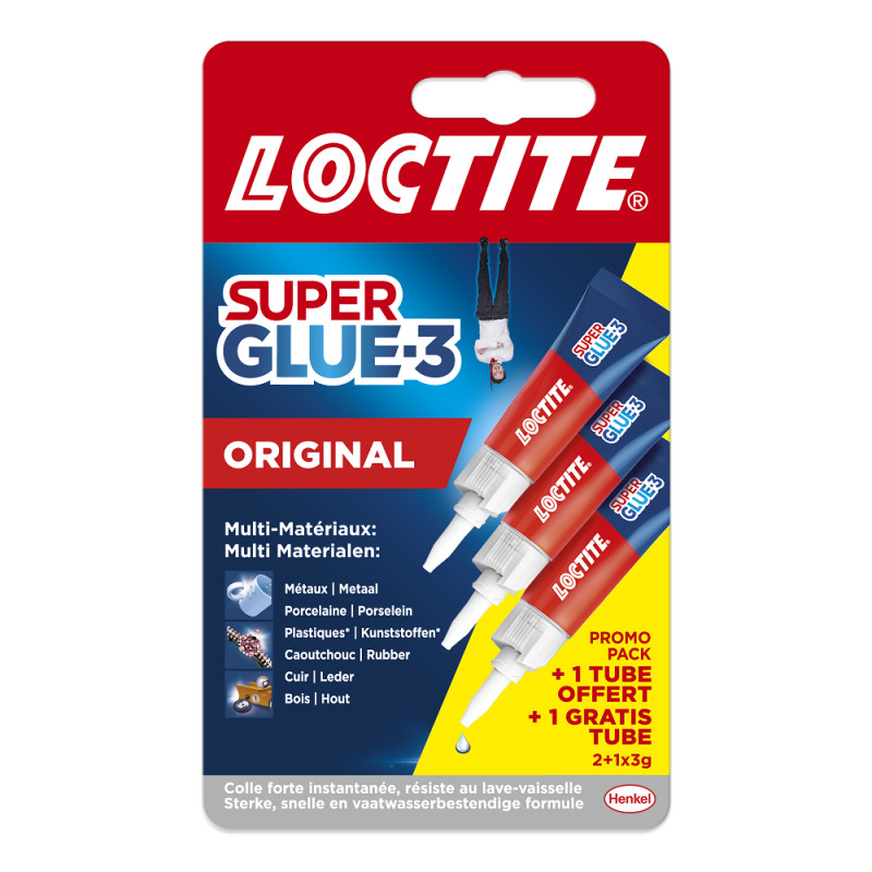 Colle liquide universelle 3 g 2   1 gratuit LOCTITE