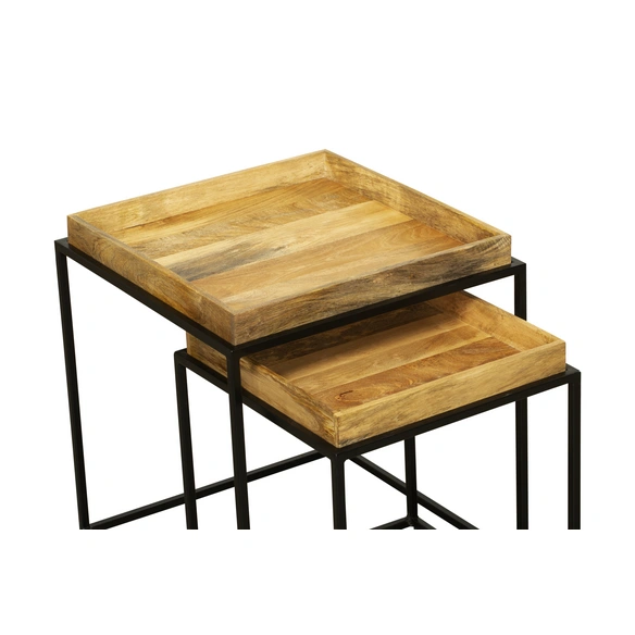 Beistelltisch »BANGALORE«, BxLxH: 55 x 55 x 55 cm, Stahl