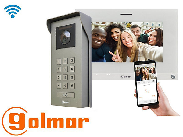 Kit visiophone connecté WIFI GOLMAR Soul 7
