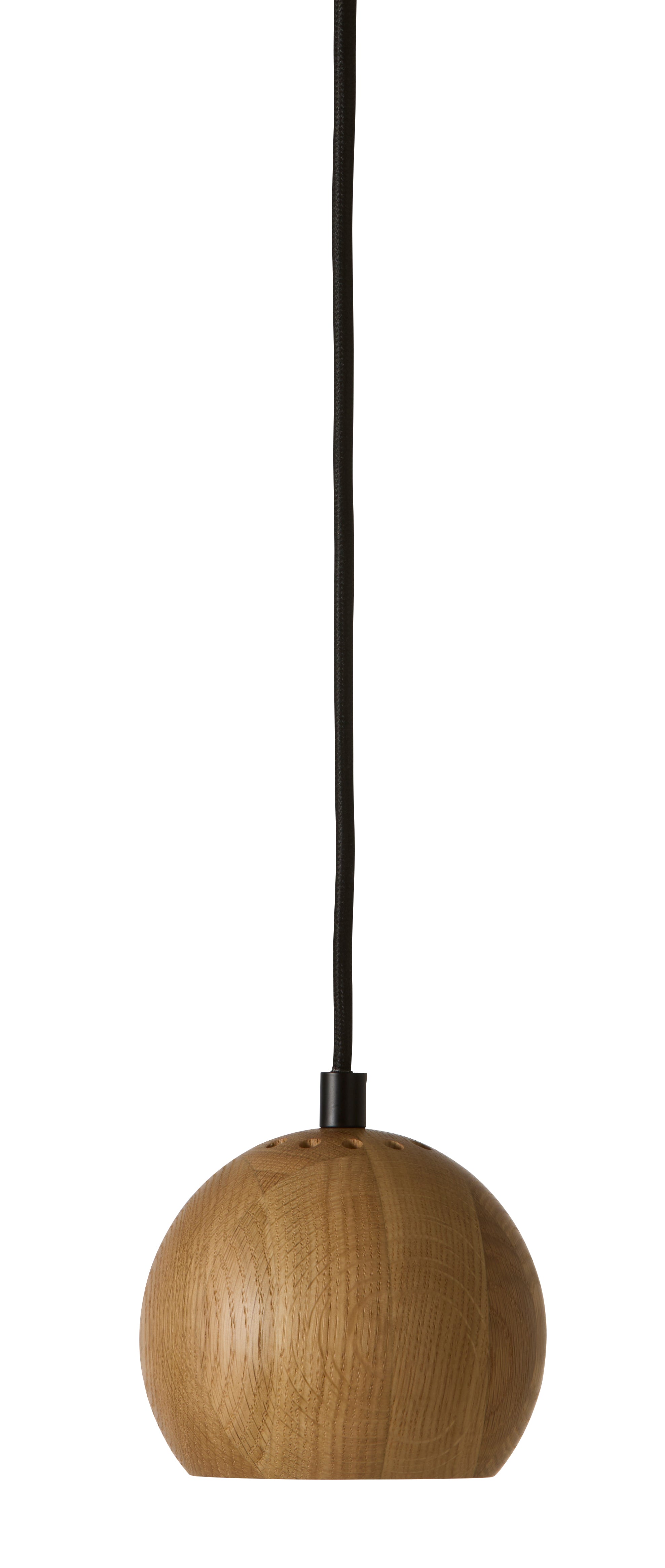 Frandsen hanglamp Ball - bruin - 12x12x10cm