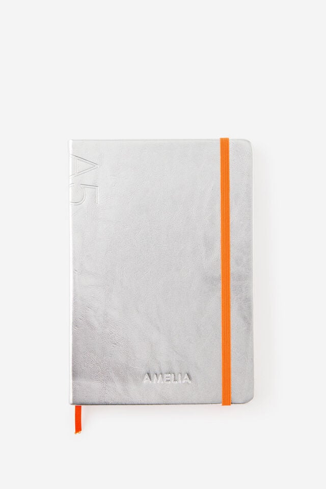 Personalised A5 Hard Lined Notetaker Notebook