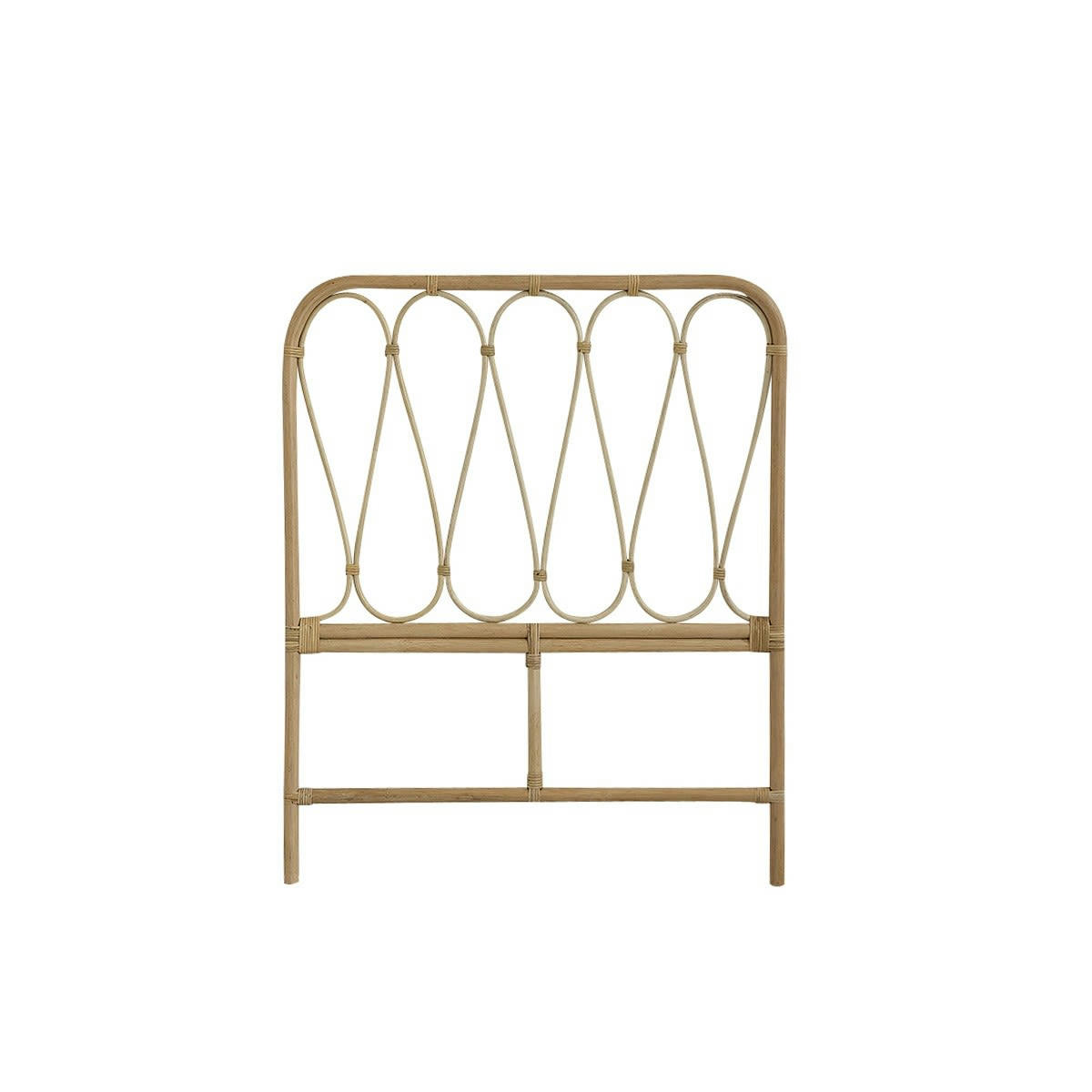 BOHO - Tête de lit en rotin 90 cm