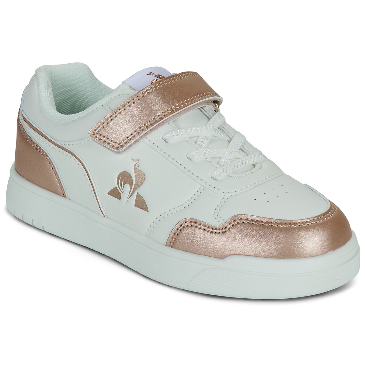 Le Coq Sportif - COURT BREAKER GIRL PS - Pink / White