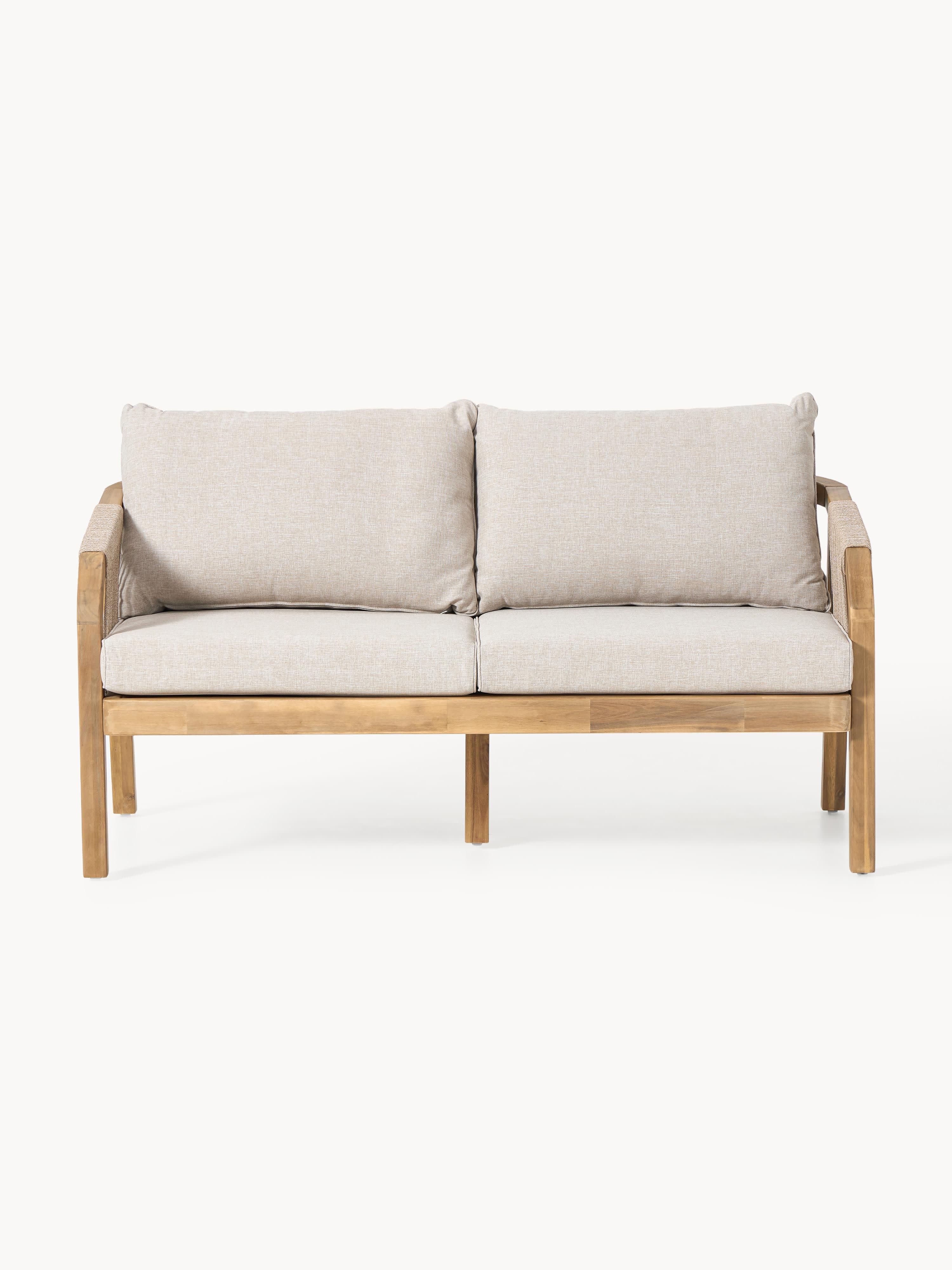 Garten-Loungesofa Lu aus Akazienholz (2-Sitzer)