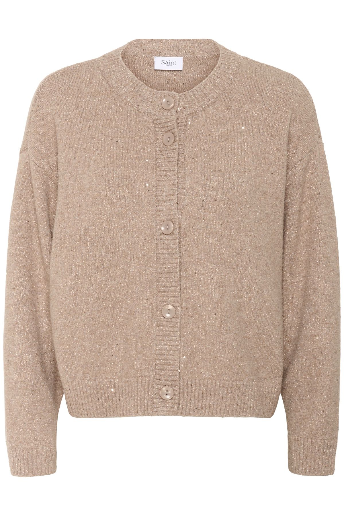 Saint Tropez NovaSZ Metallic Knit Cardigan