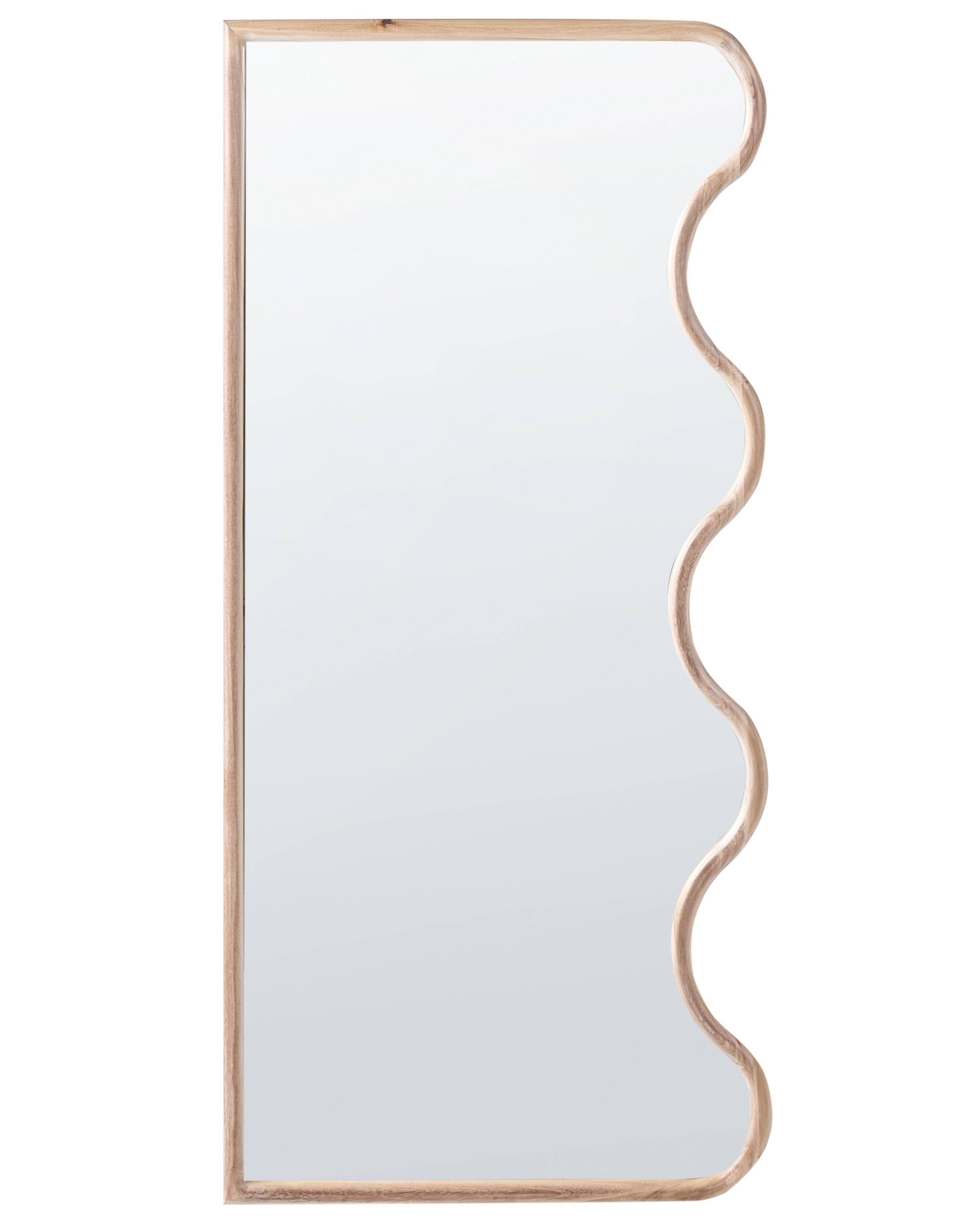 Wall Mirror MURAT 69 cm 150 cm Paulownia Wood Natural