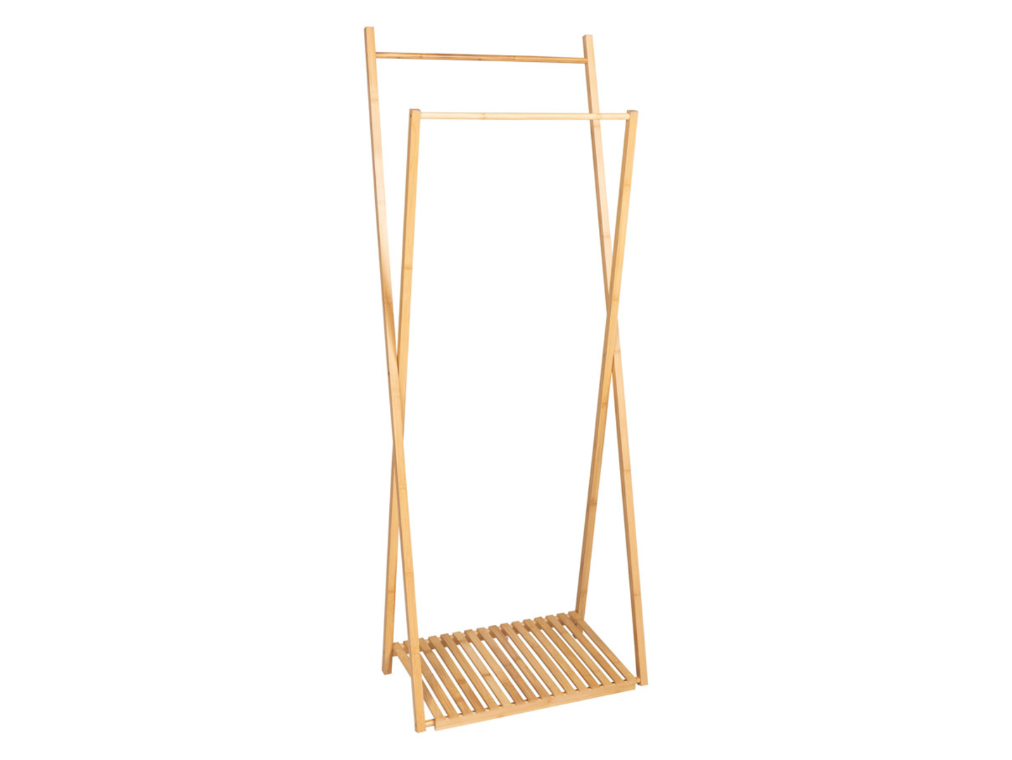 Stojak na ubrania bambusowy Tao 162 cm