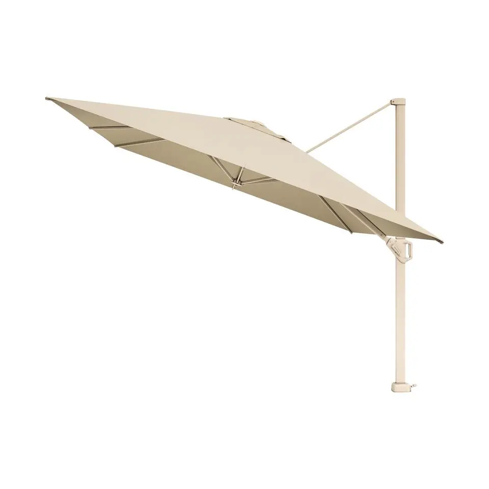 Platinum Challenger Zweefparasol T1 Premium 4x3 m. - Champagne - Sandstone