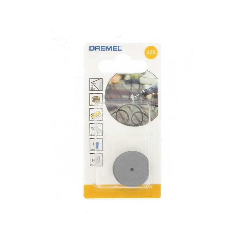 Disque polisseur pour plastique et métaux 22,5 mm 4 pièces DREMEL