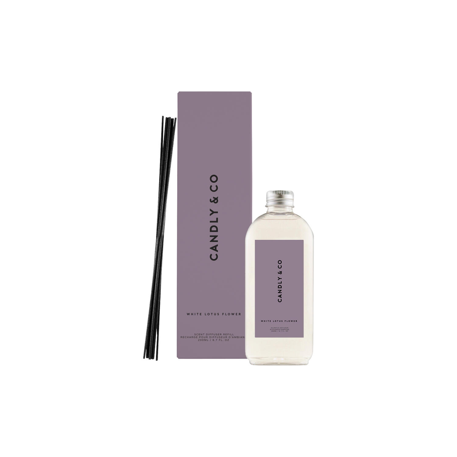 No. 8 Diffuser Refill, White Lotus Flower