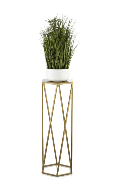 Kwietnik stojak na rośliny złoty 70 cm GLAM