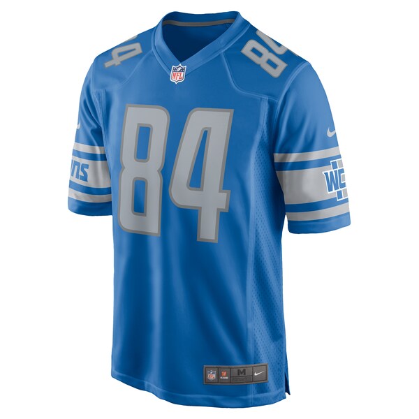 Daurice Fountain Detroit Lions Nike Team Game Jersey -  Blue