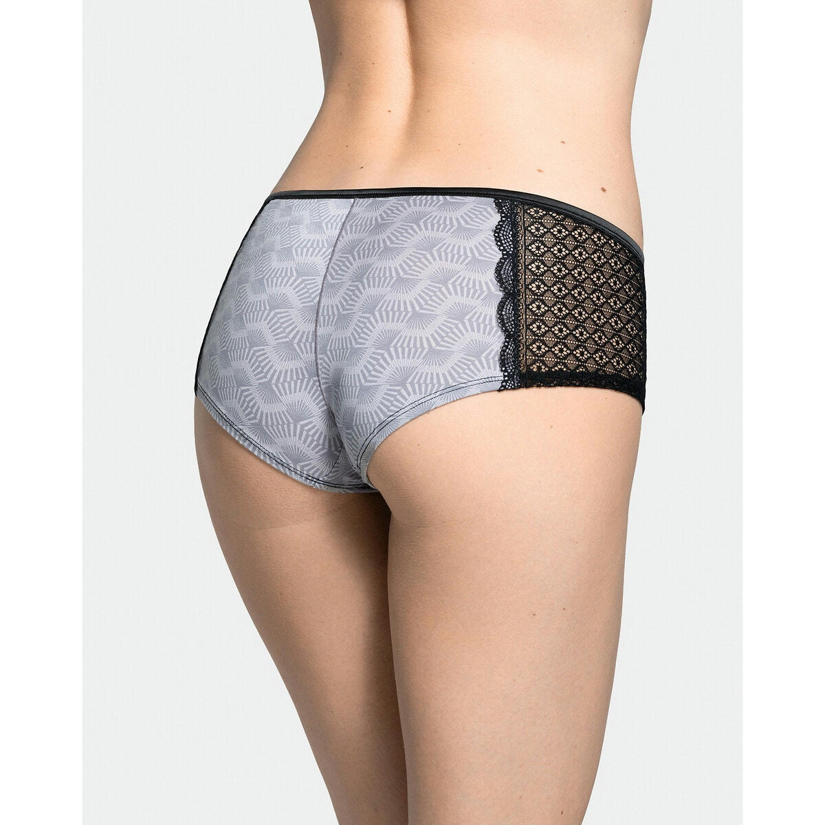 Shorty en modal et dentelle Artisan