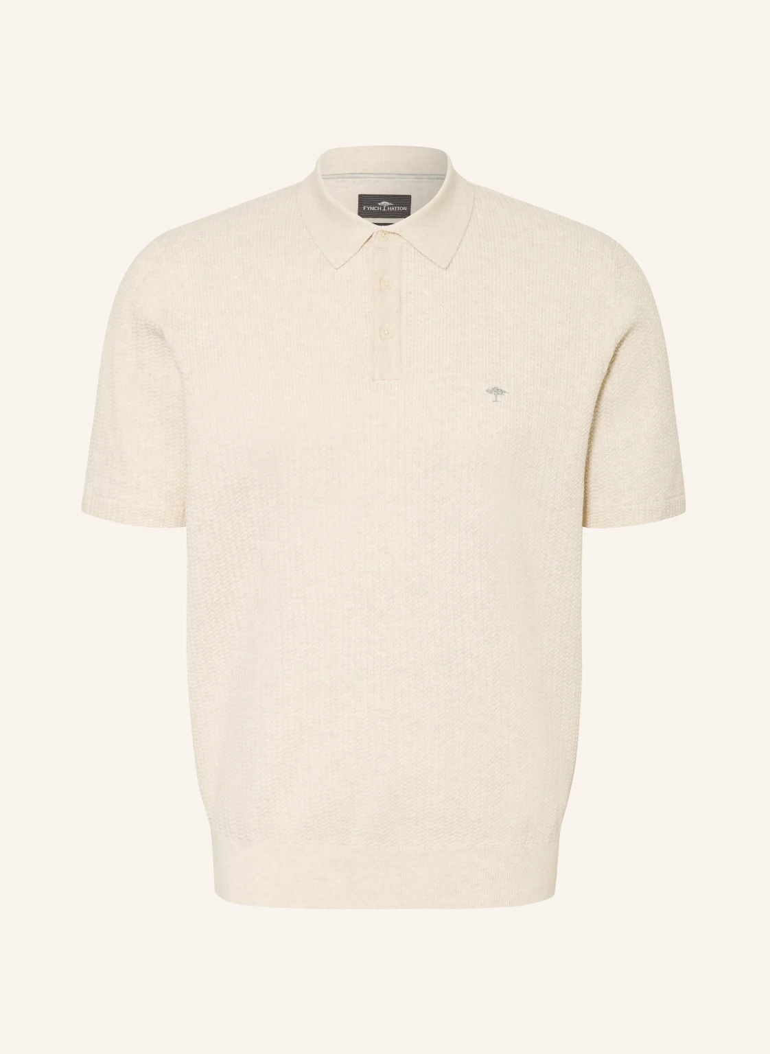 FYNCH-HATTON Strick-Poloshirt