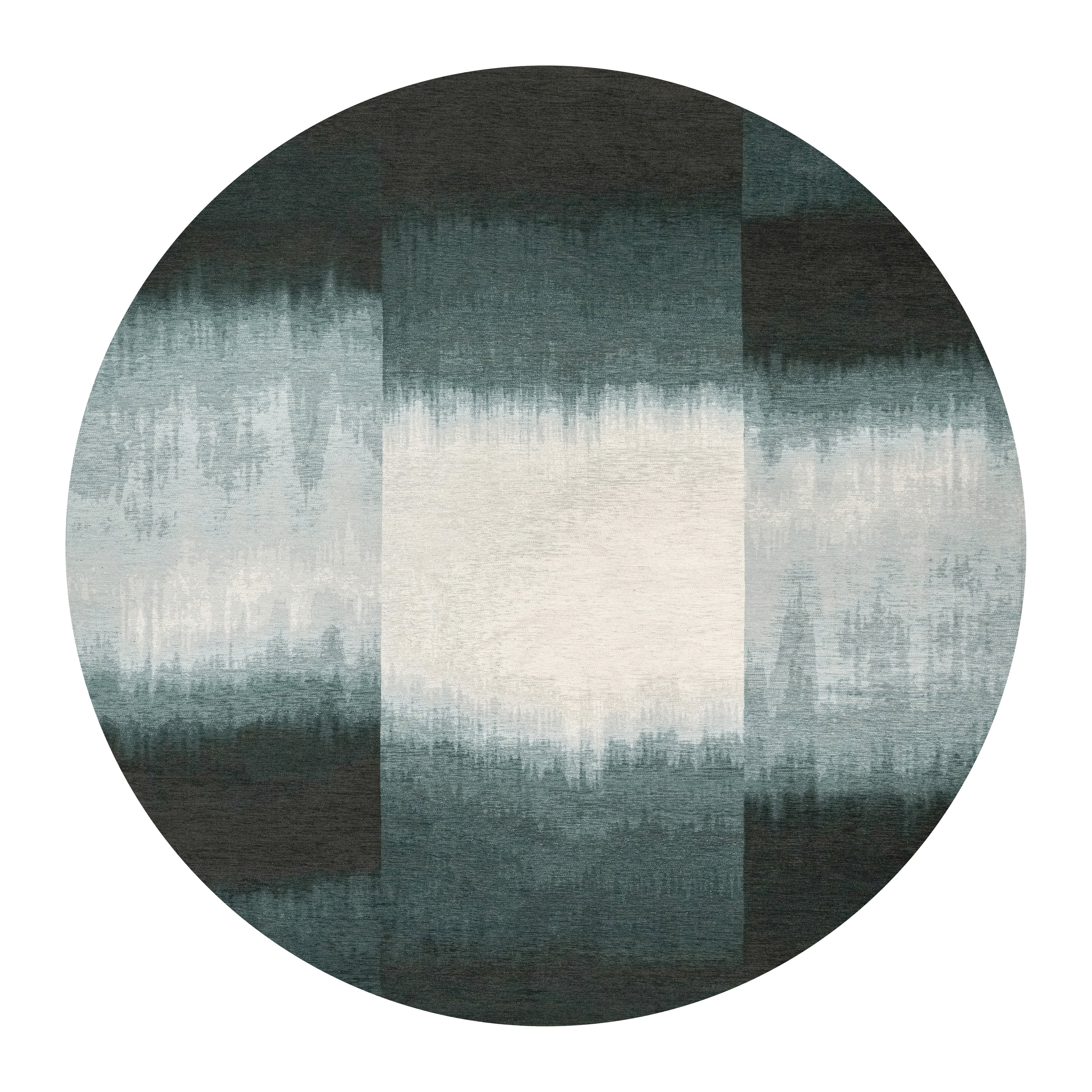 Louis de Poortere Sendai Vloerkleed Ø 240 cm - Deep Water