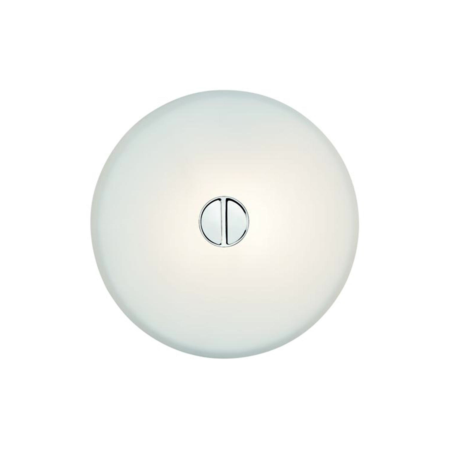 Mini Button v&aelig;glampe, plast