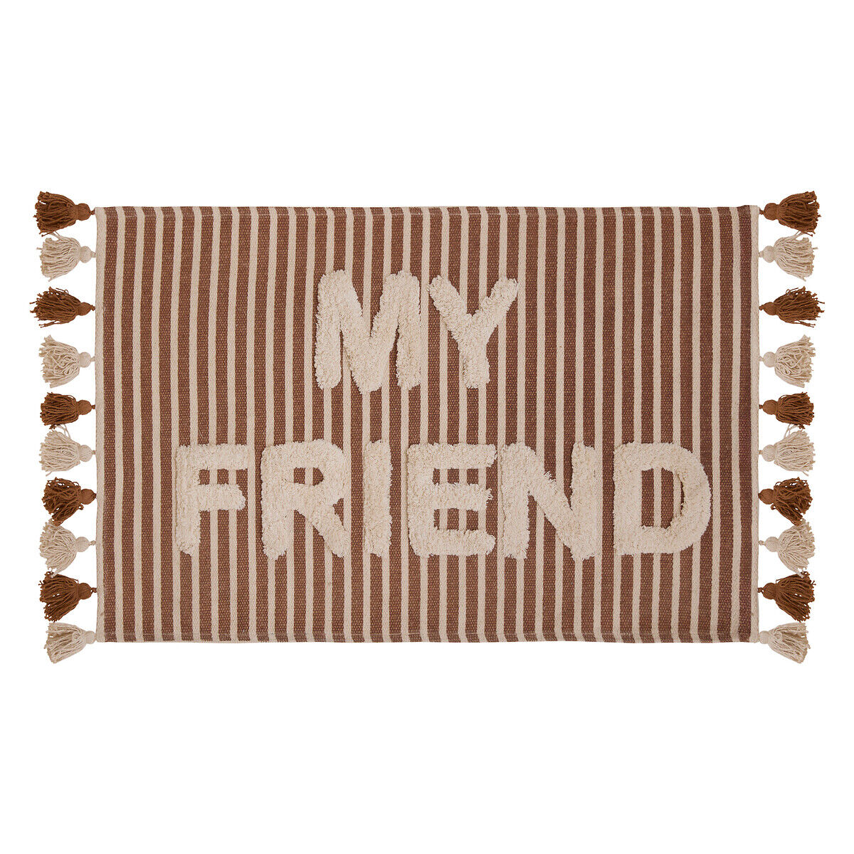 Tapete SCOTT castanho 60x90cm