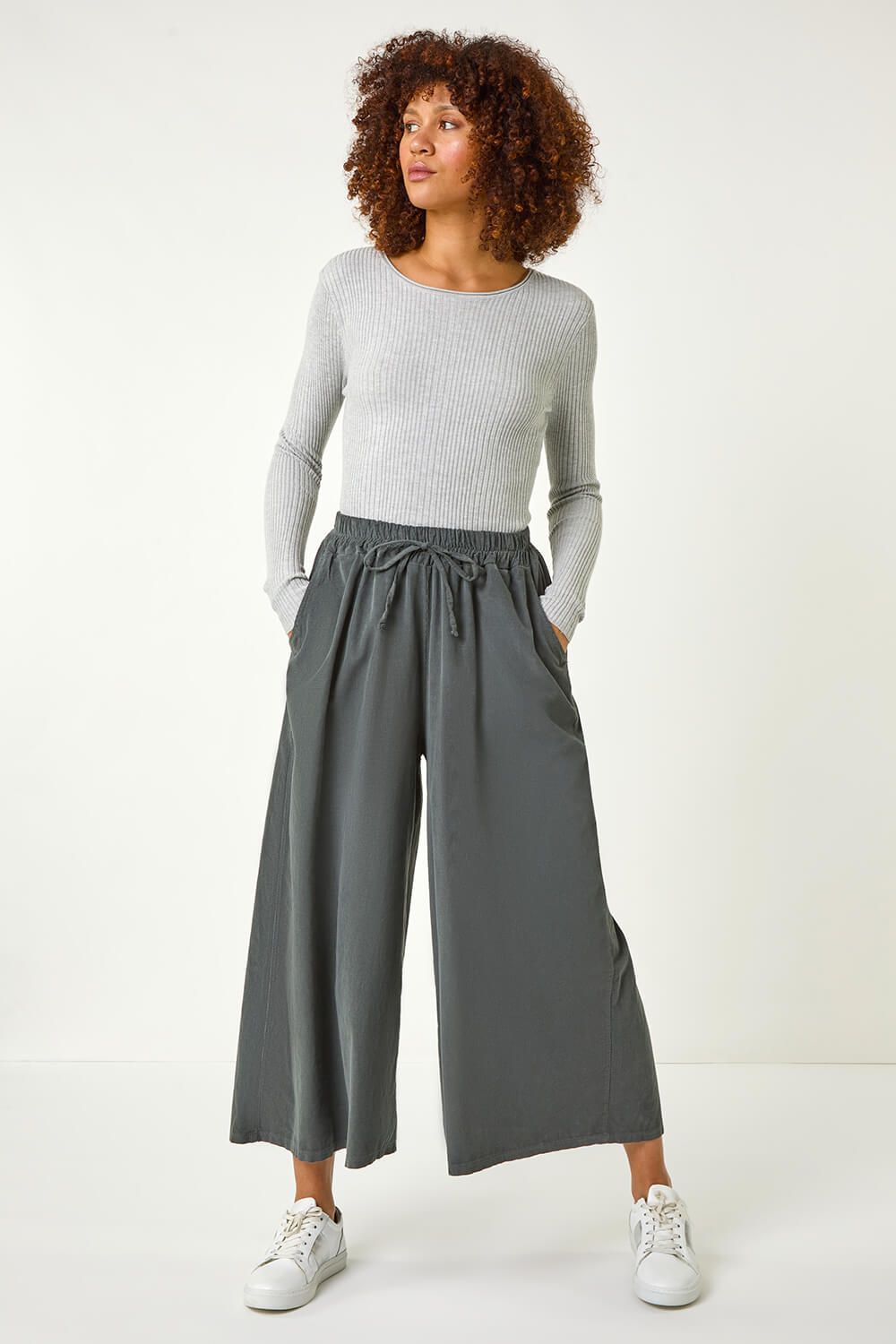 Roman Baby Corduroy Wide Leg Culotte