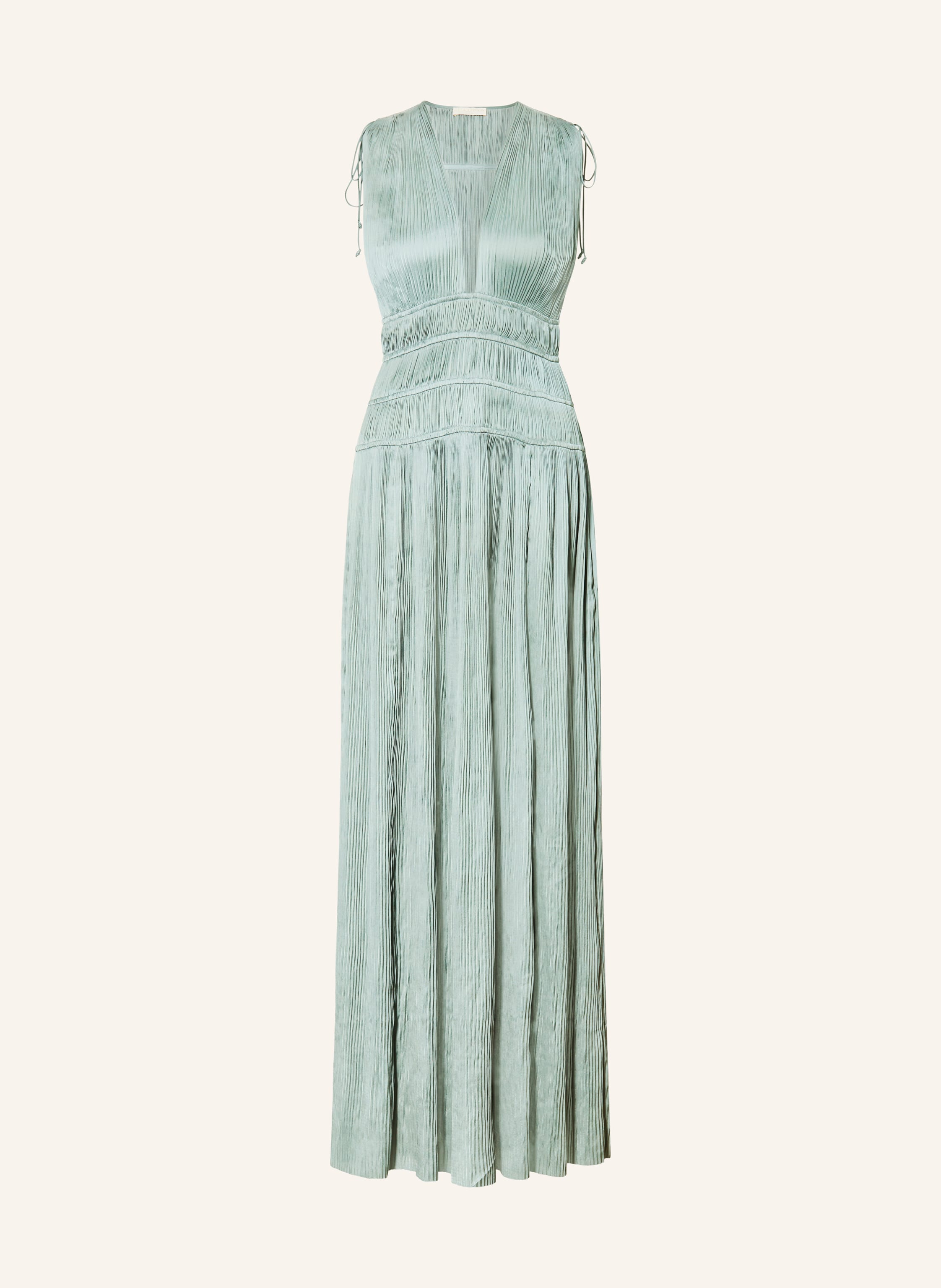 ULLA JOHNSON Abendkleid TASNEEM mit Plissees