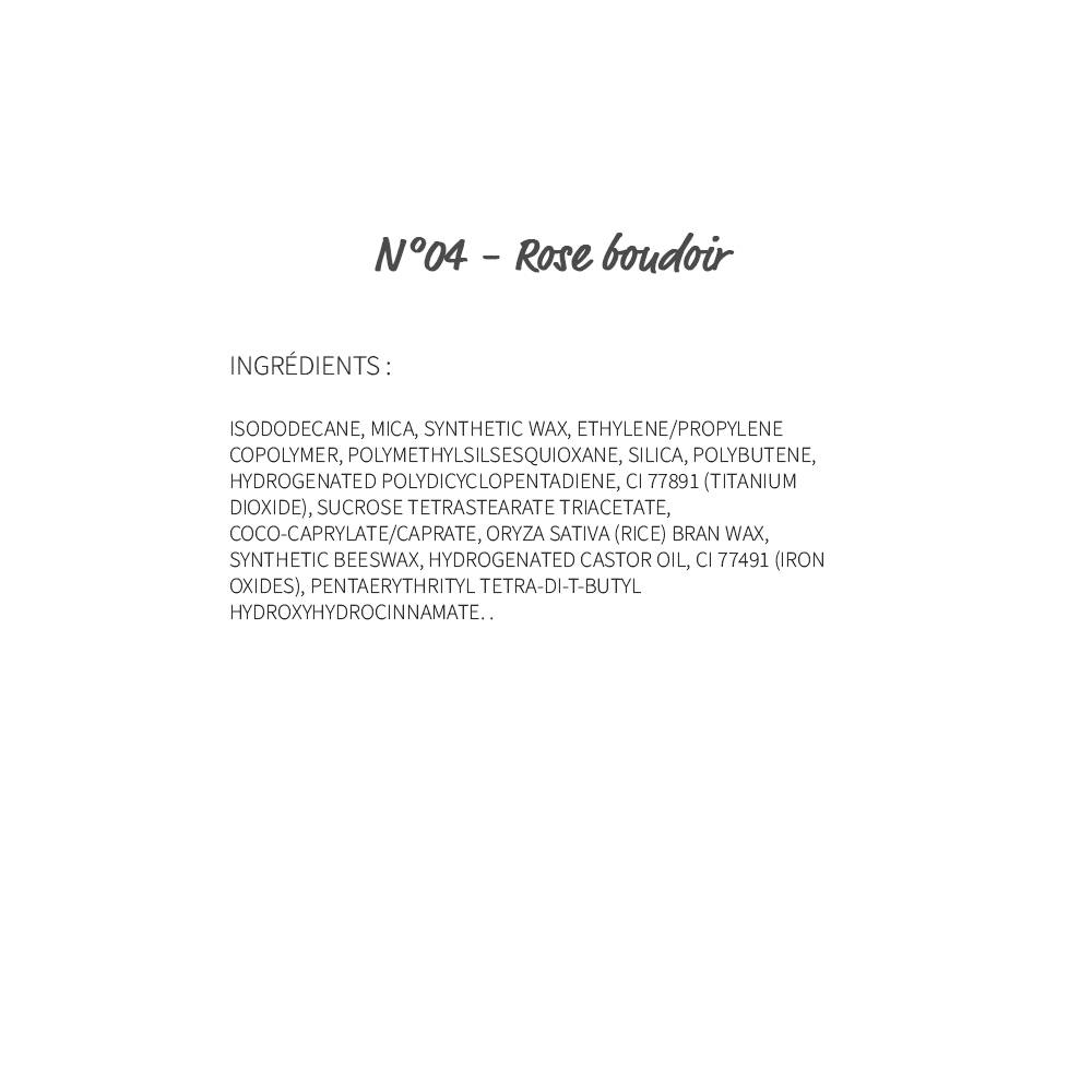 Color shadow ultimate 24h - n°04 rose boudoirFards à paupières