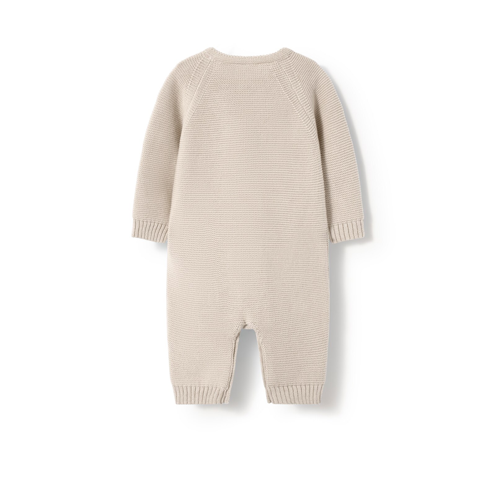 Pelele de bebé de recién nacido Tricot crudo