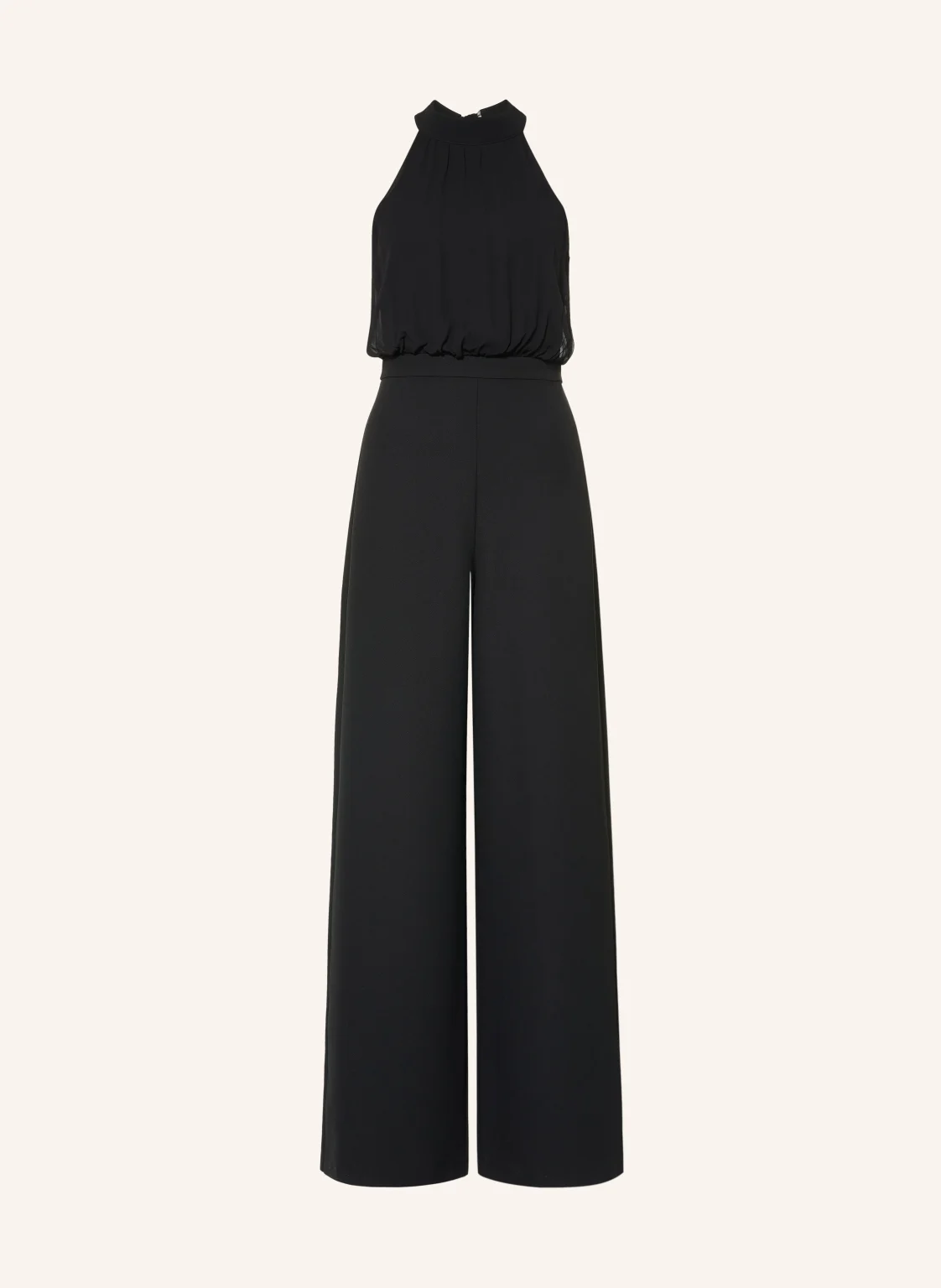 MAX & Co. Jumpsuit DENVER1 im Materialmix mit Schluppe