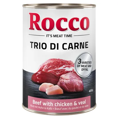 Rocco Classic Trio di Carne - 6 x 400 g