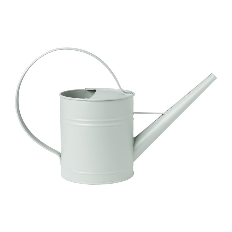 Decoratie gieter metaal - diverse kleuren - 22x34.5x12.5 cm