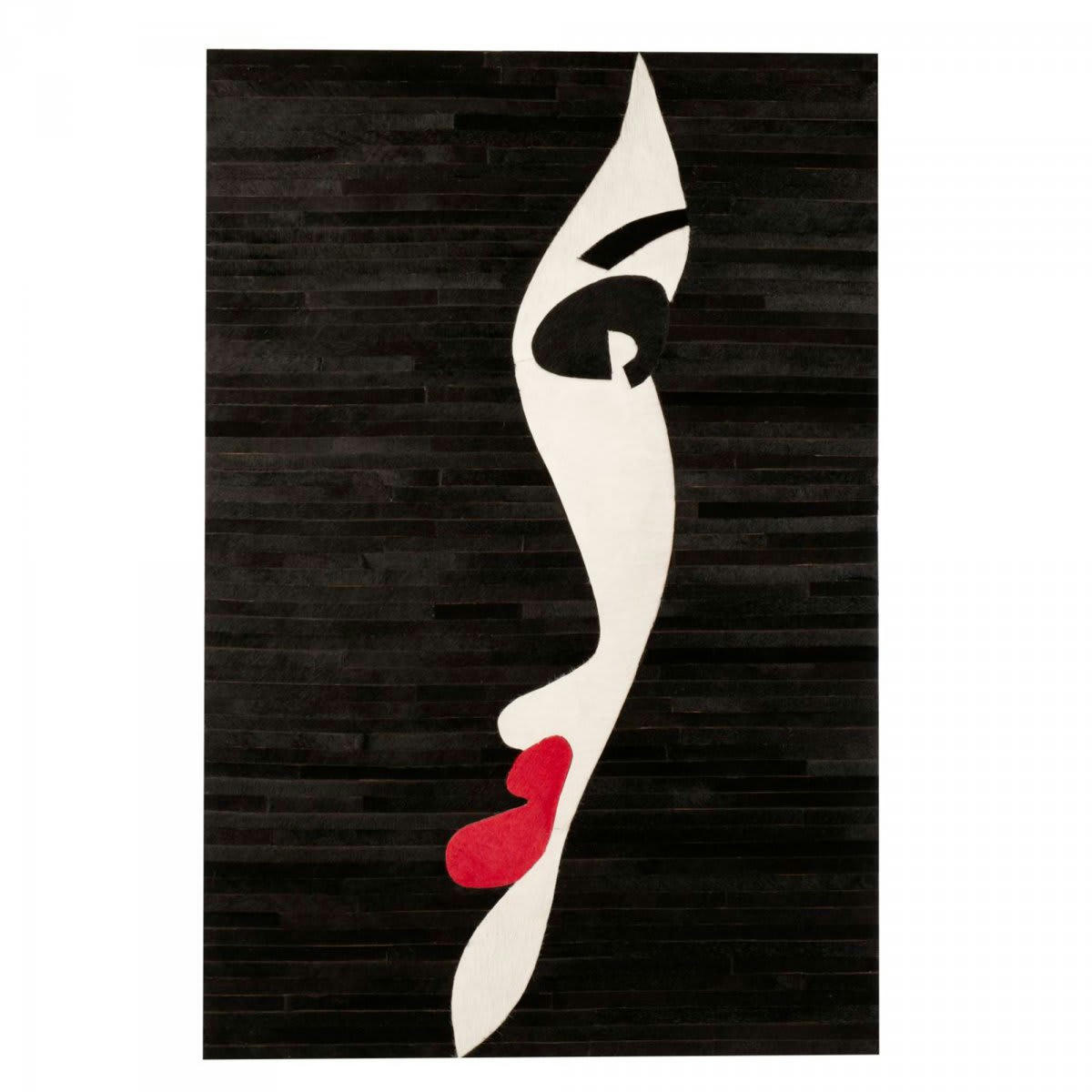 LOULOU - Tableau contemporain visage femme 80x120cm