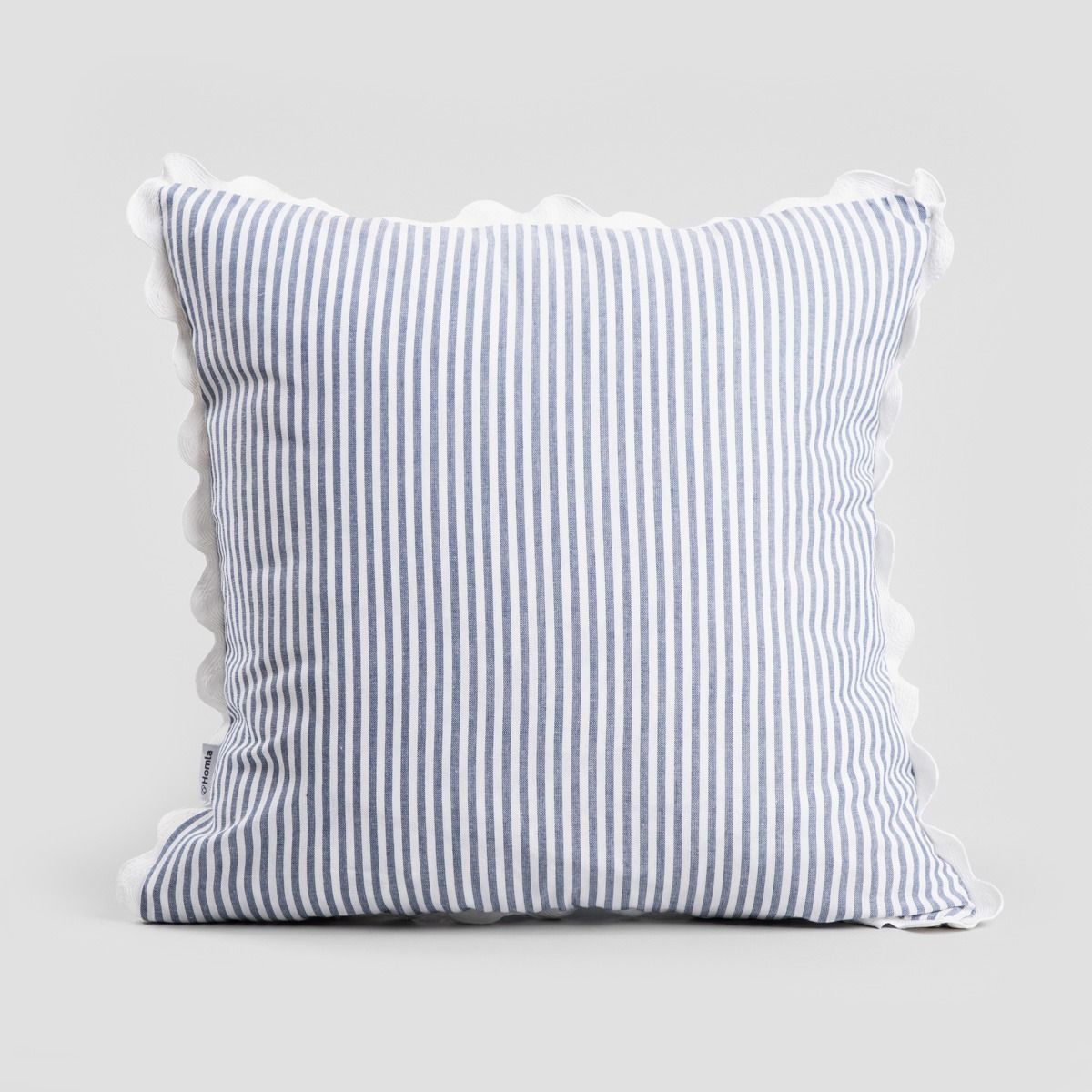 Poszewka BAROSO z ozdobną białą lamówką 45x45 cm