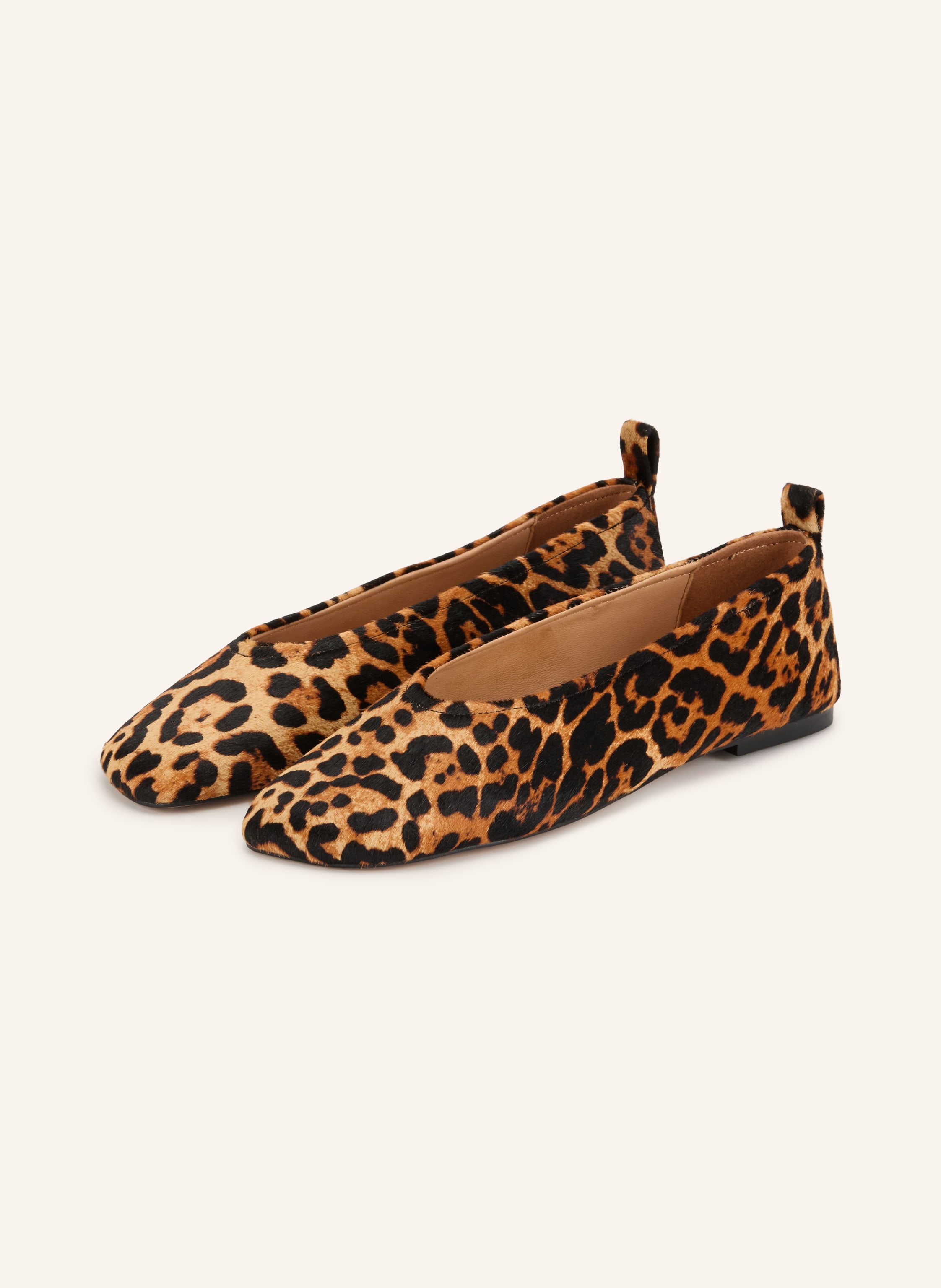 INUOVO Ballerinas aus Ponyfell