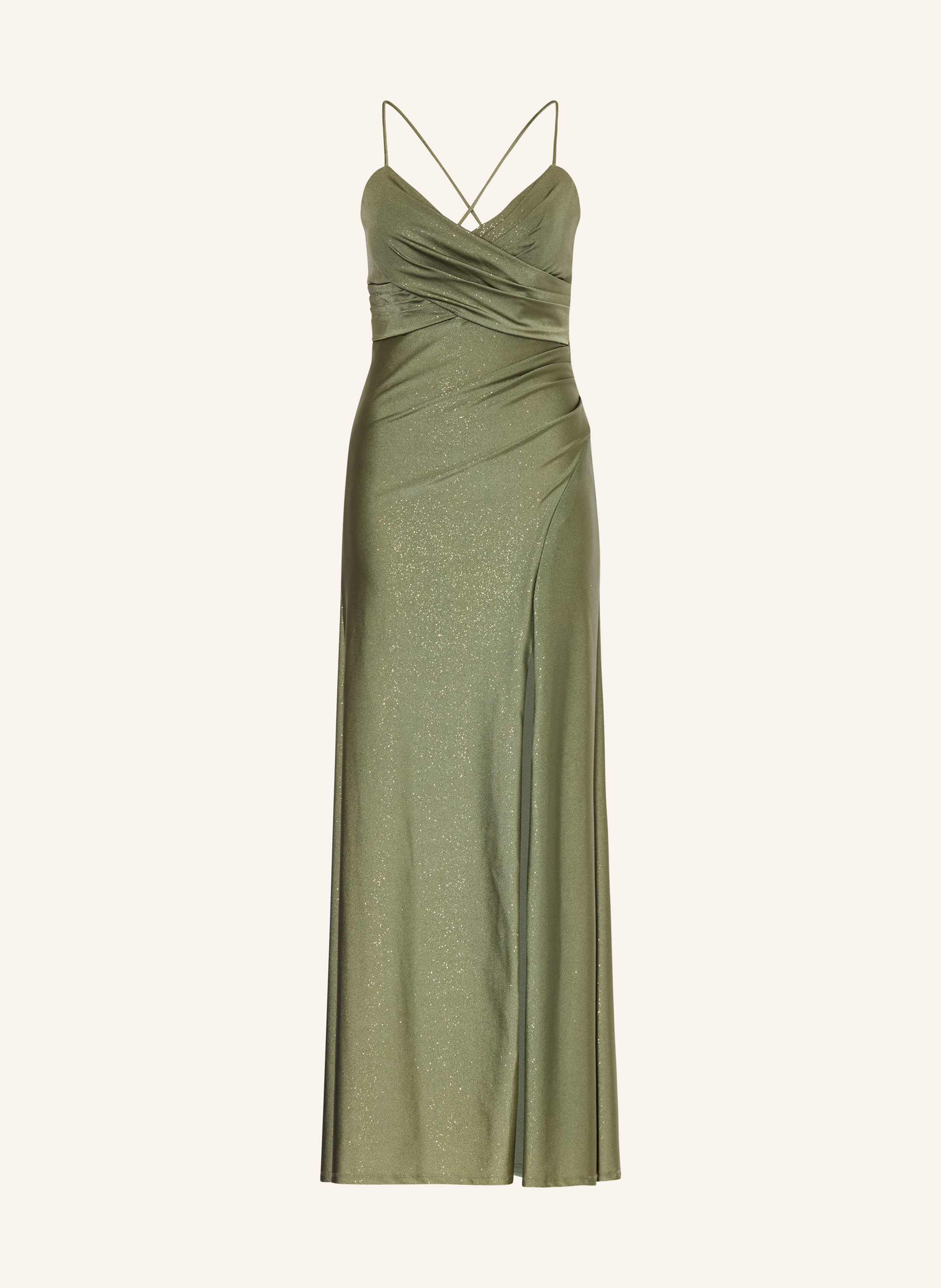 VM Vera Mont Abendkleid mit Glitzergarn