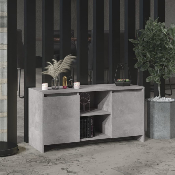 Szafka pod TV szarość betonu 102x37.5x52.5 cm