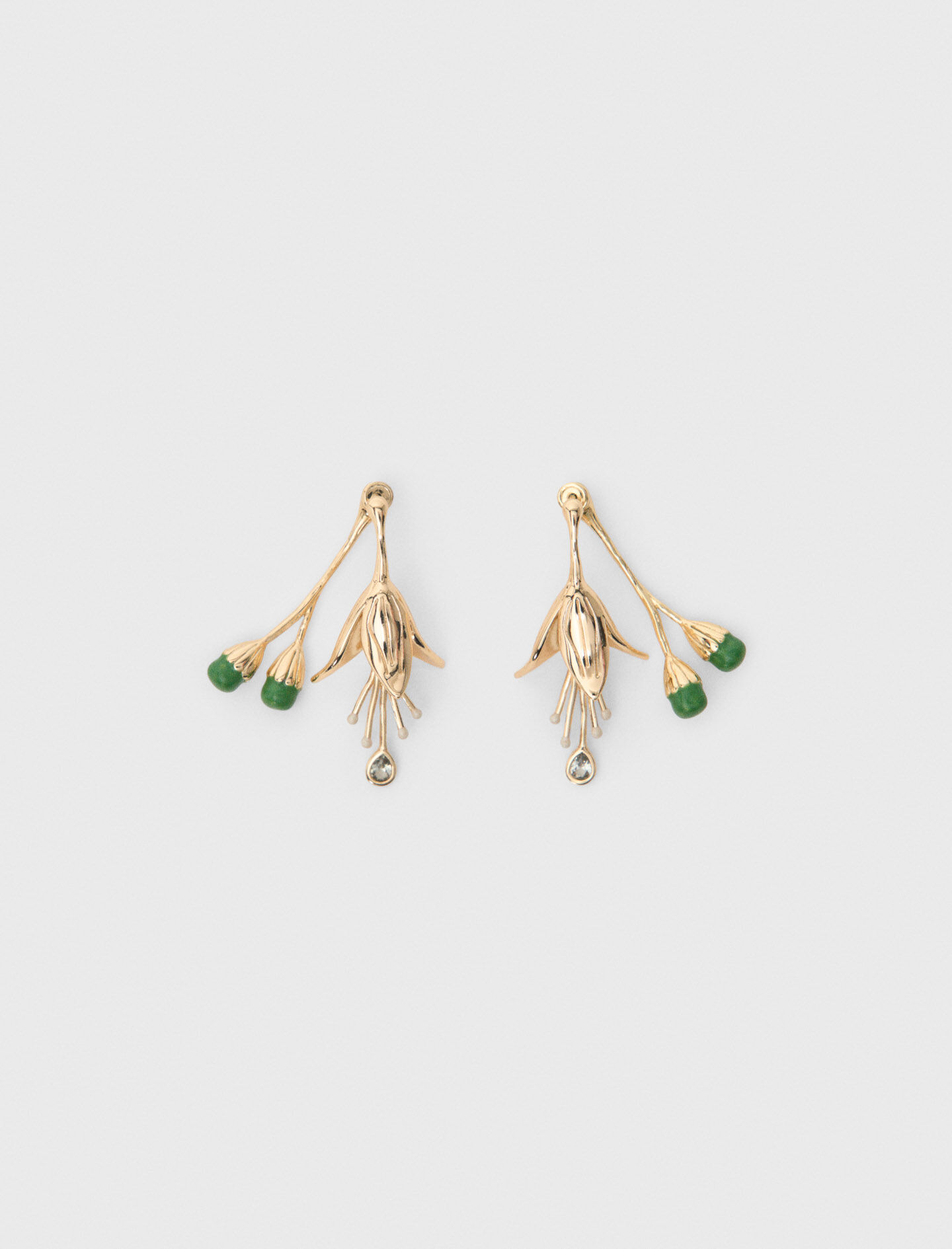 Boucles d'oreille tulipes