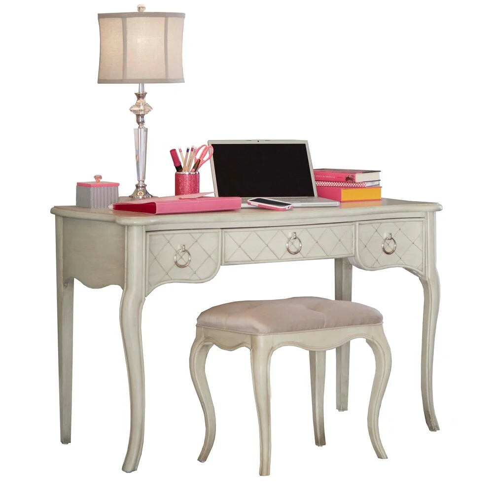 Hillsdale Angela Desk, Opal Grey