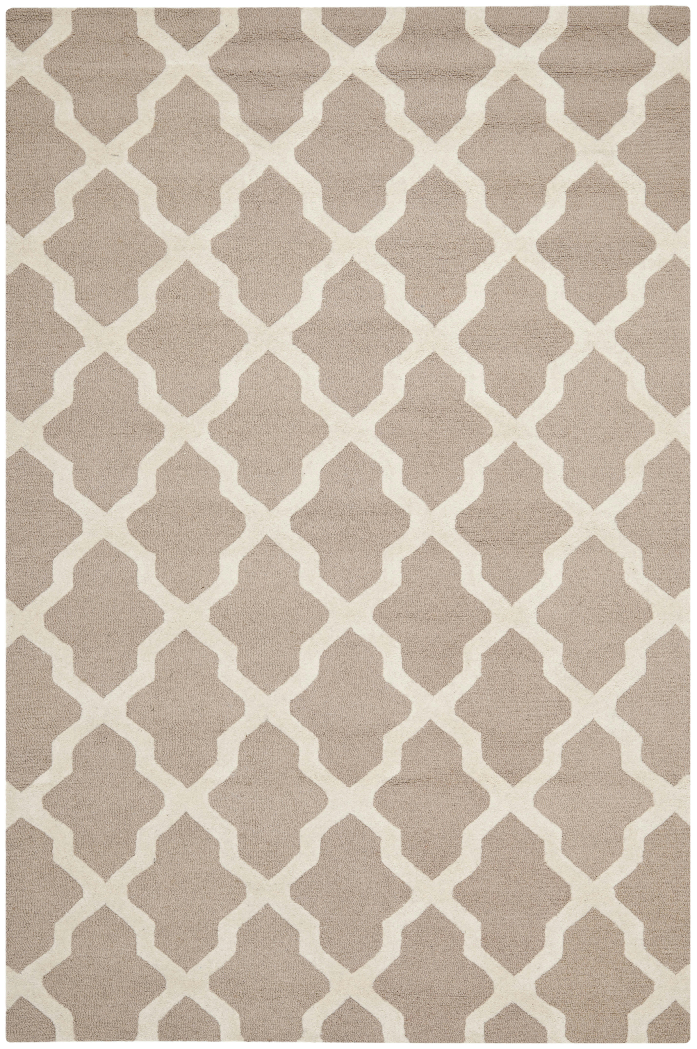 CAMBRIDGE - Tapis de salon interieur en beige & ivoire, 183 x 274 cm