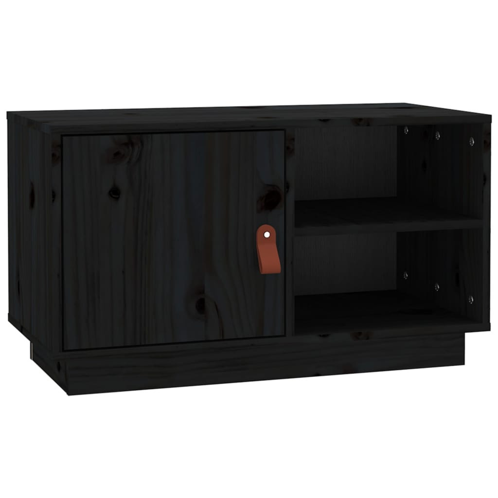 Szafka pod Telewizor Rtv Czarny Mat Nowoczesny Salon 70x34x40cm