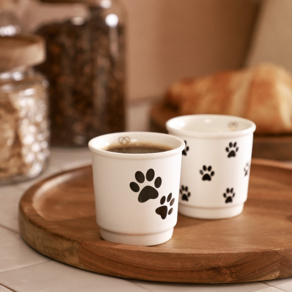 Zestaw kubków CORTO do espresso łapki, 2 szt. 0,08 l HOMLA