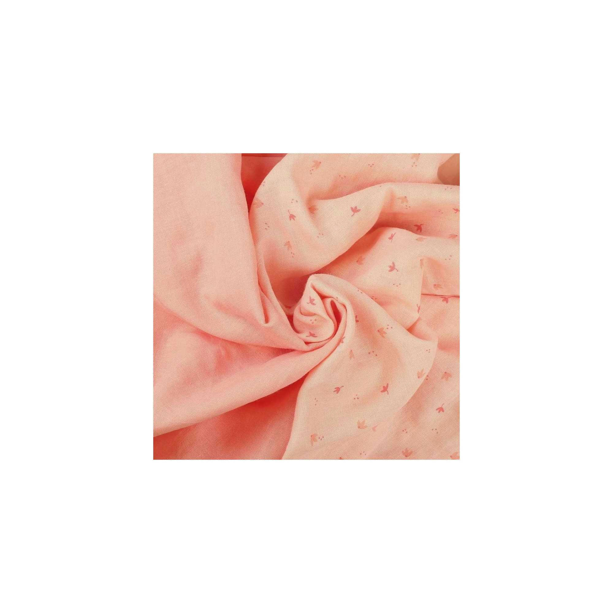 - Lot de 2 langes bébé  Rose