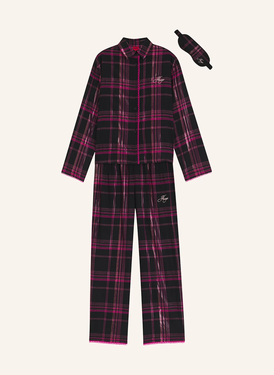 HUGO Pyjama-Set FLANNEL GIFT-SET Regular Fit