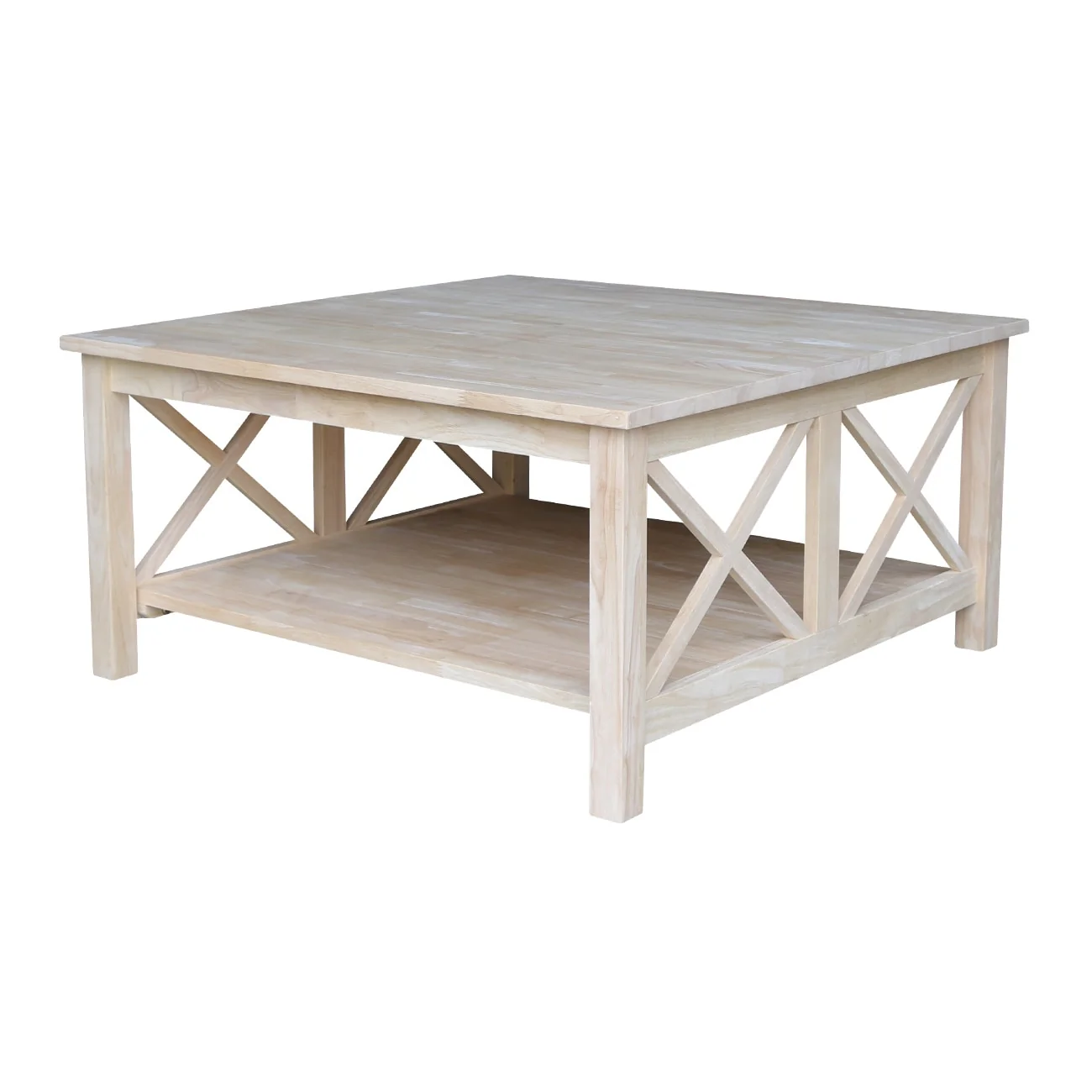 International Concepts Hampton Solid Wood Square Coffee Table - 36 x 36