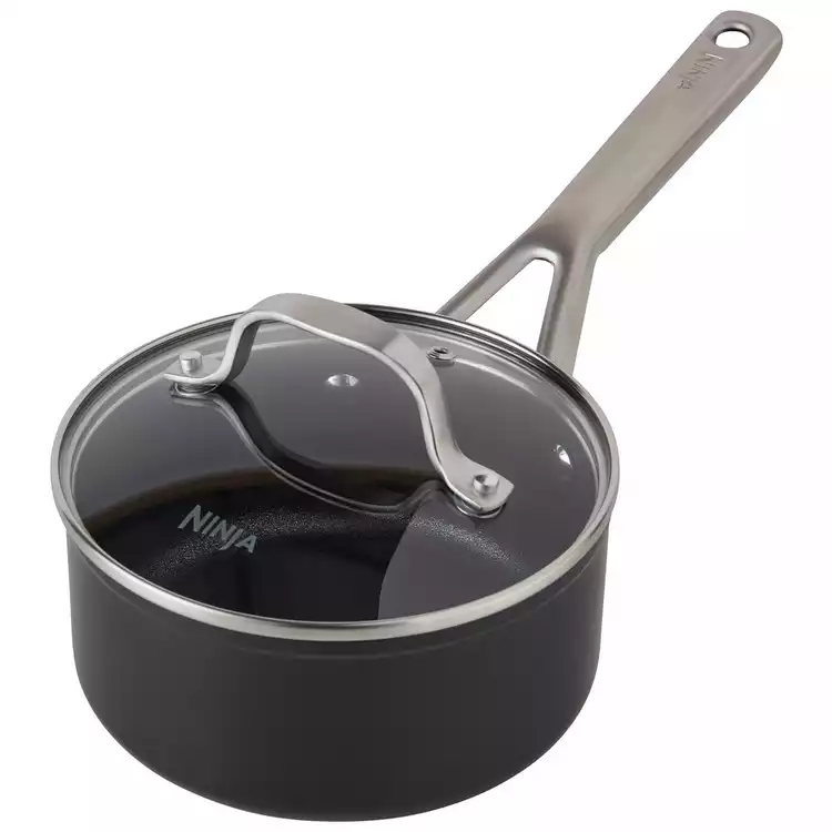 Ninja Zerostick Essentials 16cm Aluminium Saucepan With Lid